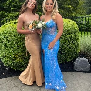 Blue Jovani prom dress